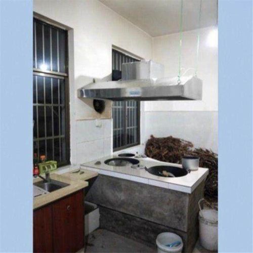 农村柴火灶大功率抽烟机不锈钢排烟罩小型饭店家用土灶厨房油烟罩