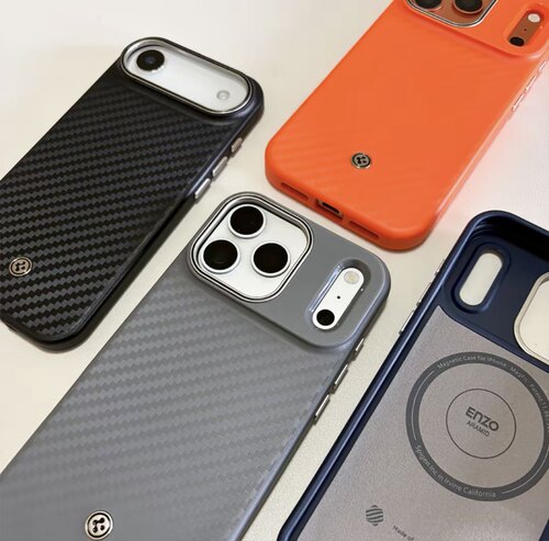 新款Spigen适用于 iPhone17/16系列凯夫拉17promax手机壳防摔保护壳强力磁吸 17Air超强防摔保护壳16promax