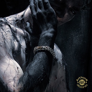 Arthur.K 道化师系列手工做旧925银交织皇冠骷髅小丑手链不限量