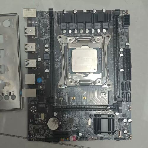 议价x99主板+e52673v3cpu成色如图 功能正常。