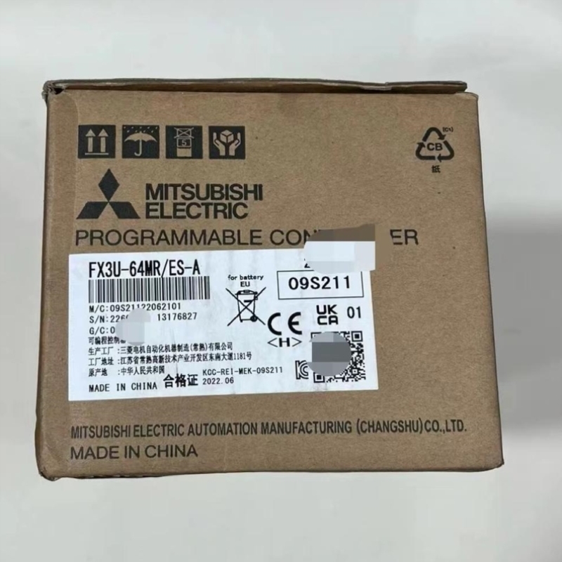 三菱可编程控制器FX3U-64MR/ES-A