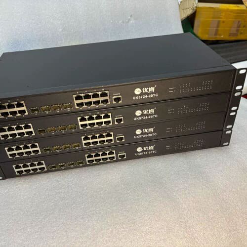 议价2.5G交换机 优肯UK5724-20TC交换机
