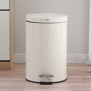 垃圾桶脚踏式欧式创意分类家用卫生间厨房客厅卧室有盖8升清洁筒
