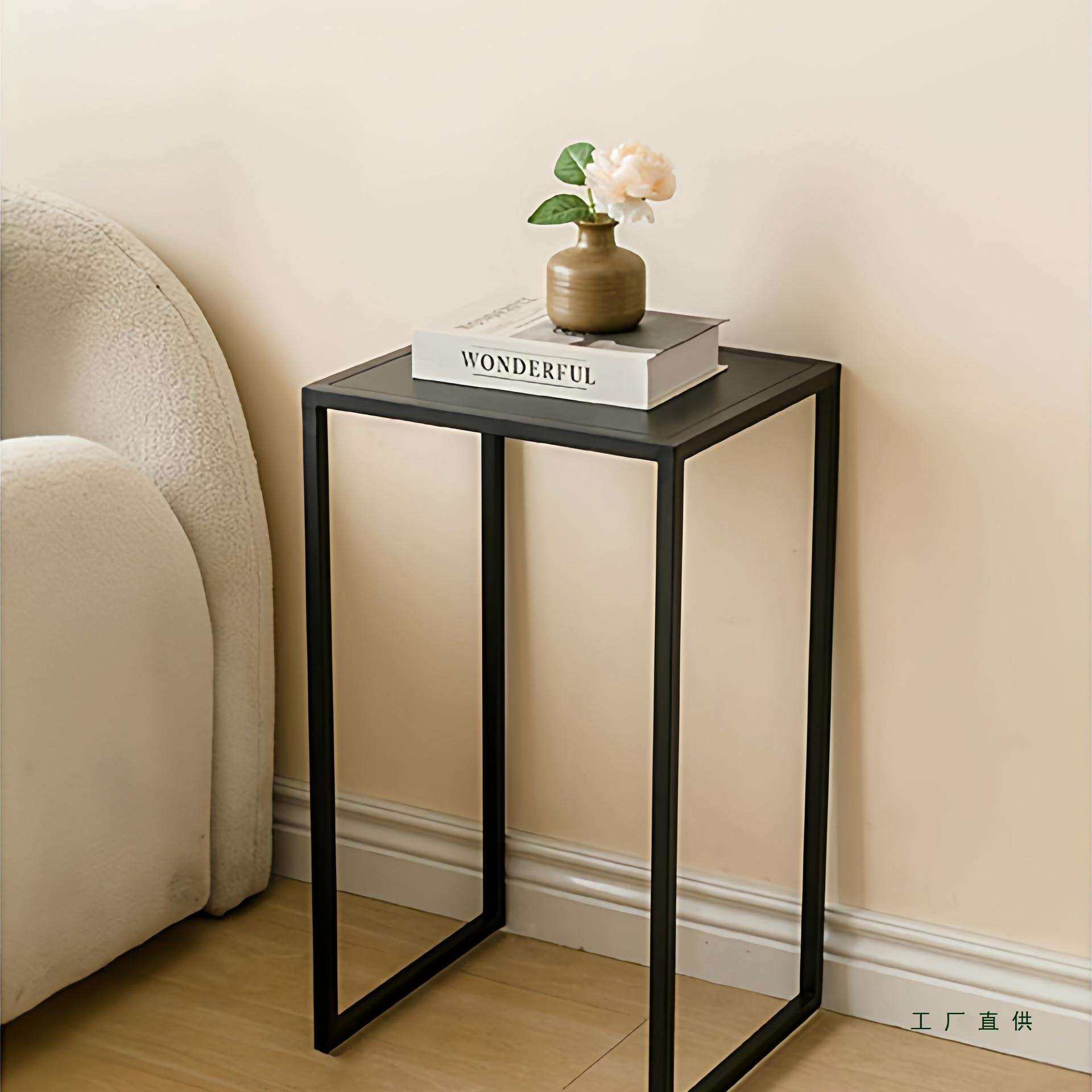 现代简约扫地机器人收纳柜置物架玄关陈列展示架几靠墙窄桌洗地机