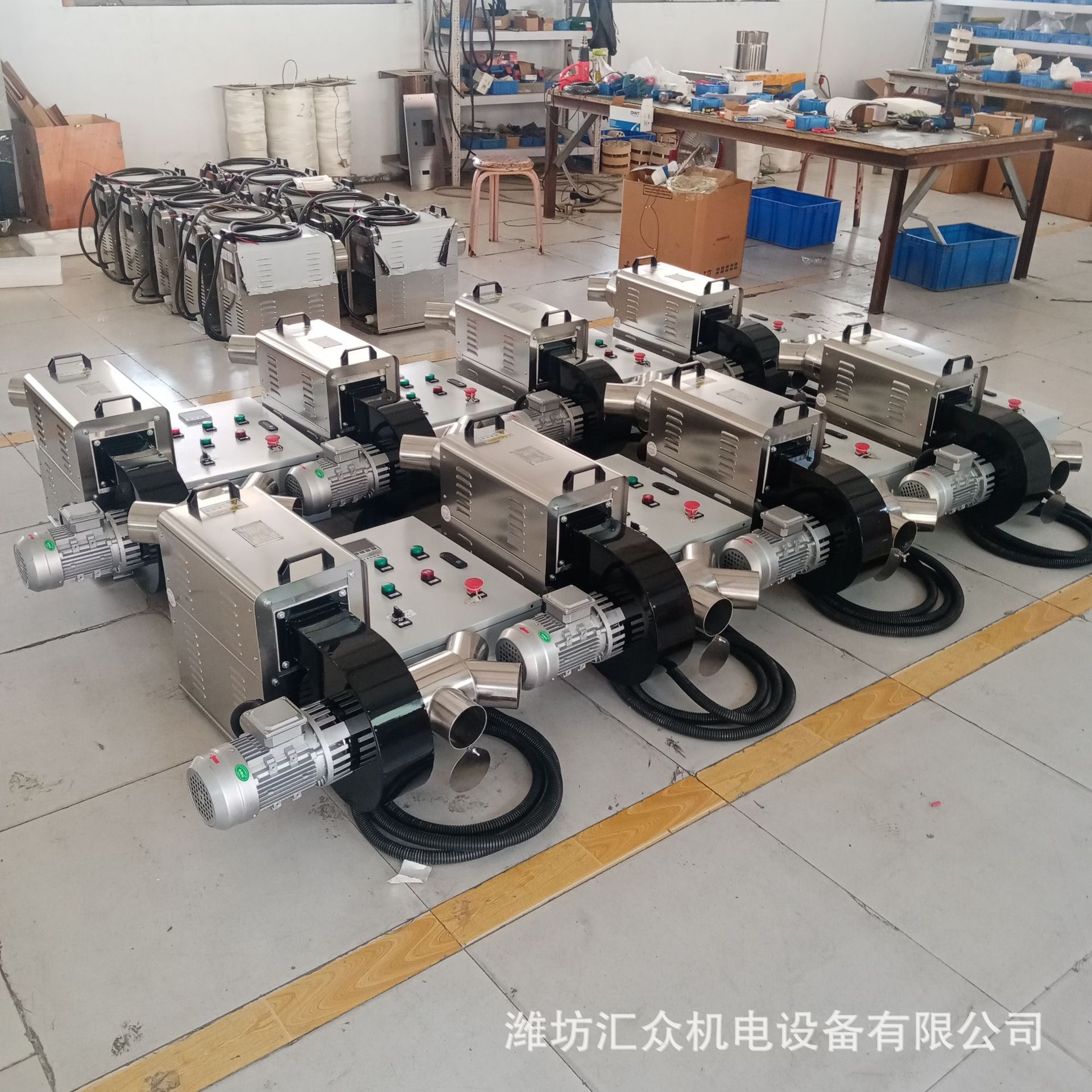 养殖大棚热风机自动控温可调风量