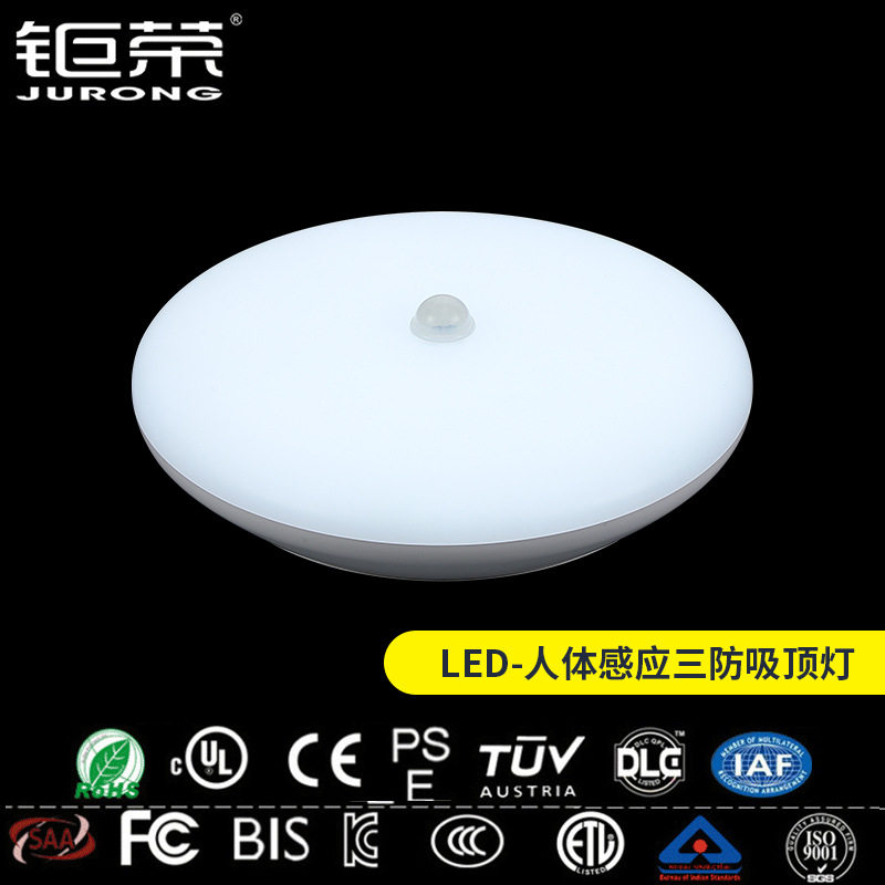 LED三防浴室人体感应吸顶灯