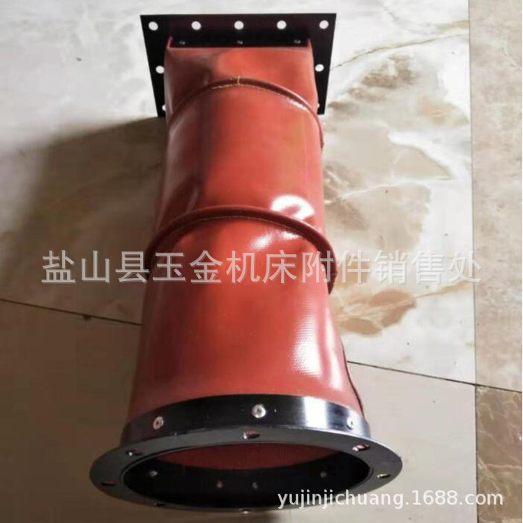 抗压吸风风机软连接圆形/方形管道通风软连接阻燃耐高温风口软接
