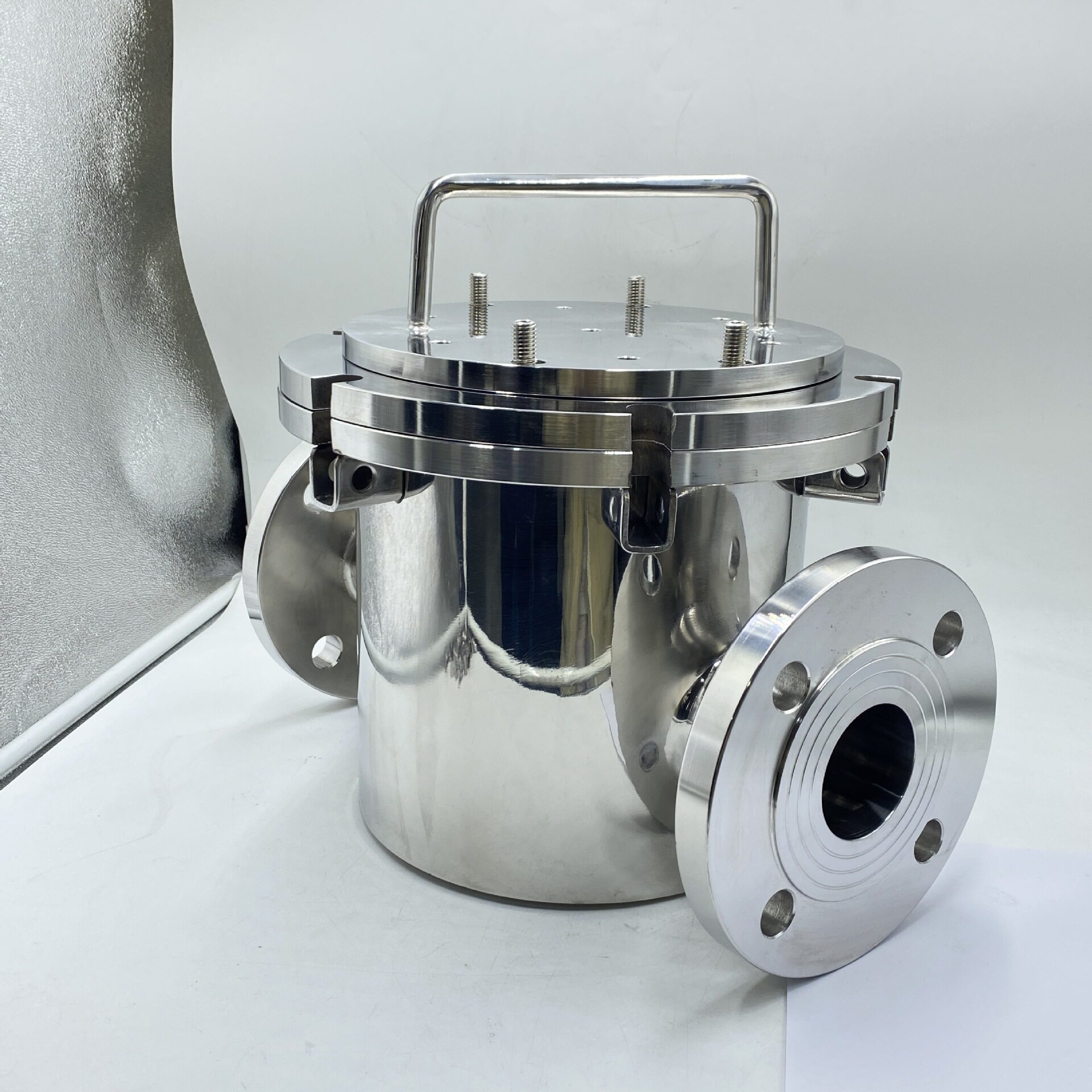 直销不锈钢磁性过滤器强磁除铁器卫生级管道除铁器液体浆料强磁棒