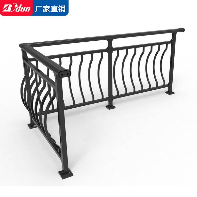 博盾锌钢弯弧阳台栏杆扶手防锈