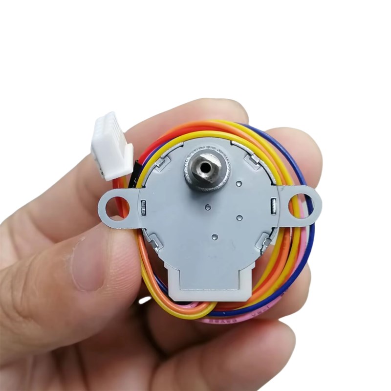 4相5线无线摄像头监控器云台马达24BYJ48步进电机 DC:T12V速比1/6