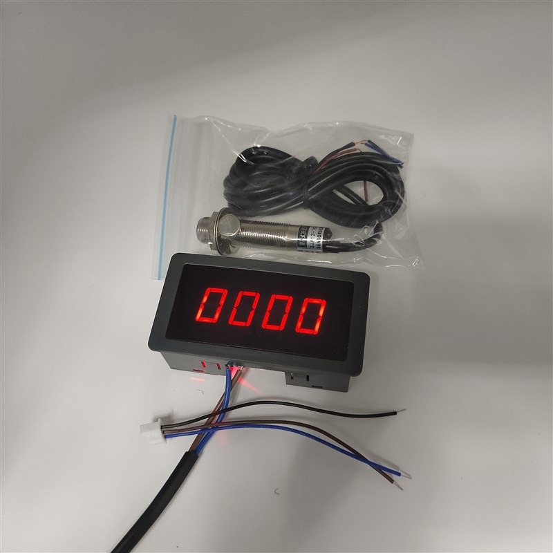 新款CF5135C-z高精度数显测速表转速表电机马达测速仪带霍尔传感