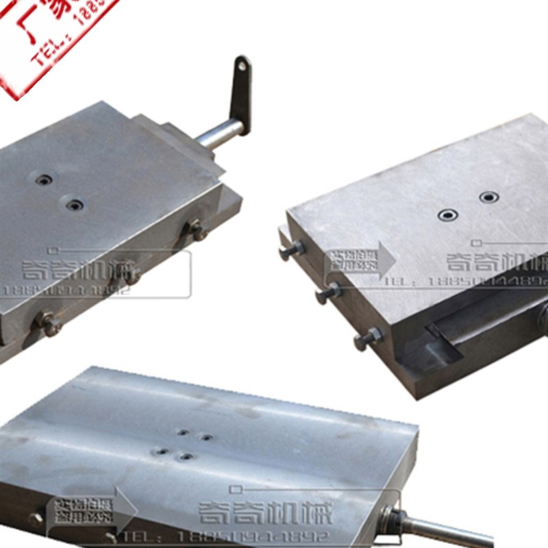 燕尾槽滑台V型槽单向拖板操作机械工作平移台丝V杆托板滑块导轨