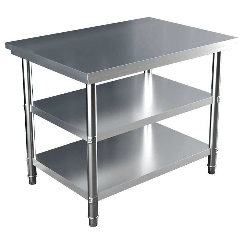 不锈钢工作e台饭店厨房操作台多层多功能打包装台面酒店放货架案,家装主材,商用厨房操作台/工作台,淘宝优惠券,粉丝福利购,淘宝优惠卷
