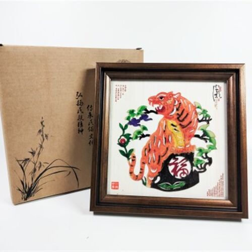 生肖皮影小摆台 送朋友同学小礼品纪念品 中国风非遗产品 可定制