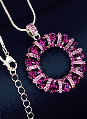 精致百搭毛衣链长款高档大气装饰女项链连衣裙挂饰吊坠秋冬配饰品