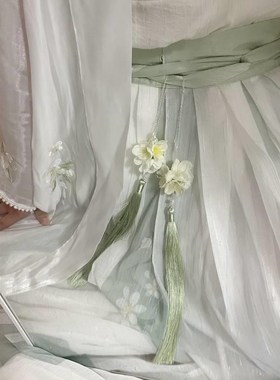 汉服禁步腰佩流苏吊坠古风配饰腰间挂件压襟挂坠古装女挂饰腰饰长