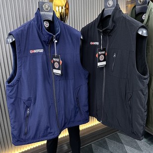 加绒保暖立领马甲 挪威订单 多功能k户外运动 内里摇粒绒 秋冬男士