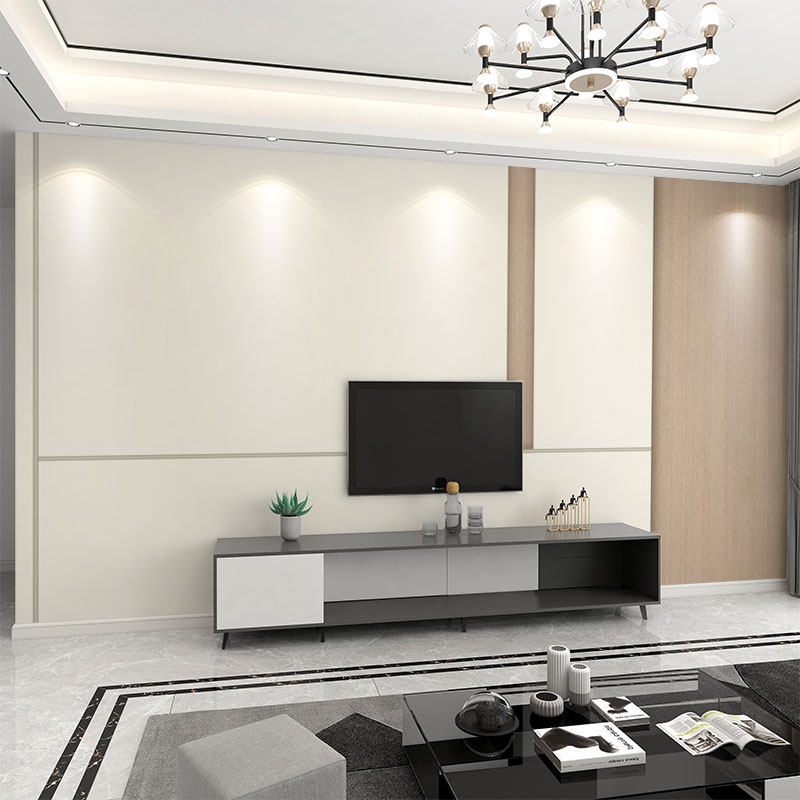 壁纸3d立体现代简约奶油风电视背景E墙壁布客厅壁纸8d卧室墙布壁