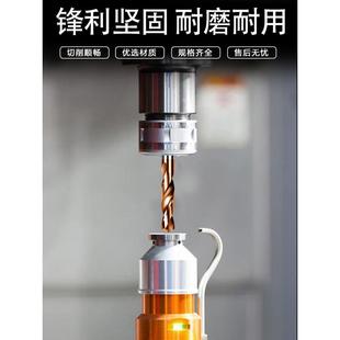 进口超硬涂层高硬度不锈钢麻花钻 55度加长200mm整体钨钢合金钻头