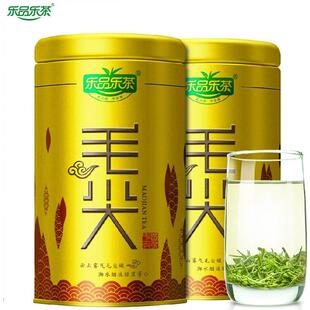 乐品乐茶 信阳原产毛尖 新茶茶叶绿茶特级明前春茶250g(125g*2罐)