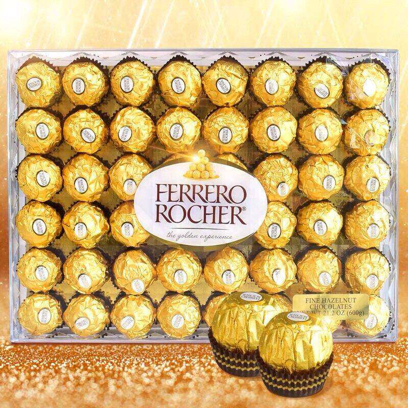 进口费列罗金莎巧克力T48粒礼盒装送女友费力罗散装喜糖生日礼物