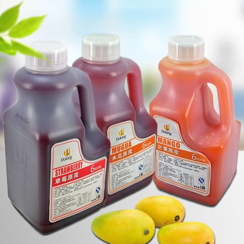 盾皇水果原浆1.6l 奶茶冲饮香芋浆/芒果/草莓多口味 奶茶饮品原料