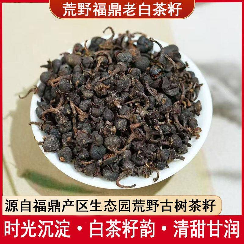 正宗福鼎白茶茶籽2008年特色特产农家陈年荒野茶果花果香老白茶籽
