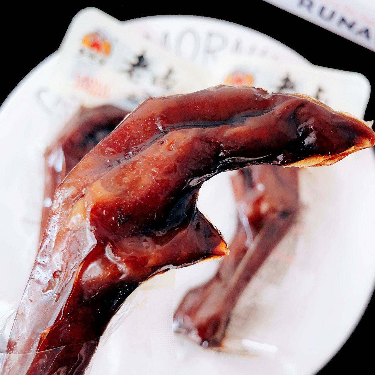 香八哥老红烧鸡爪酱味红烧鸡爪即食小吃真空独立小包装