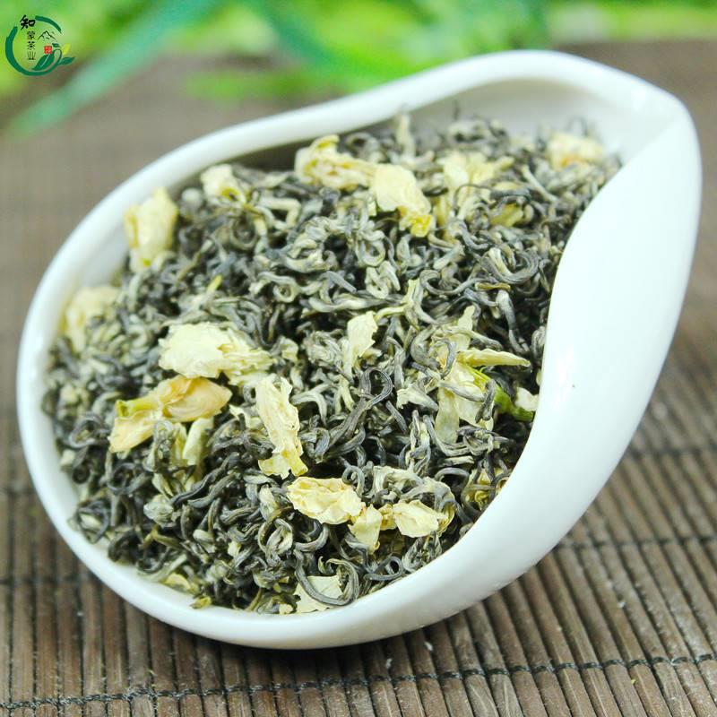 四川飘雪茉莉花茶新茶碧潭特级浓香型细芽飘雪茶叶散装250g