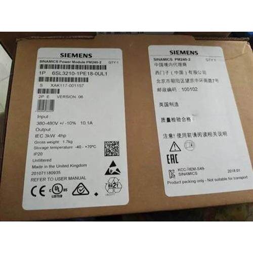 议价非实价议价议价6SL3210-1PE18-0UL1/OUL1G120变频器3KW功率模