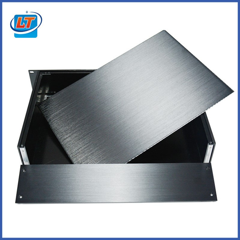 2U标准铝机箱 铝合金机箱批发  钣金机箱