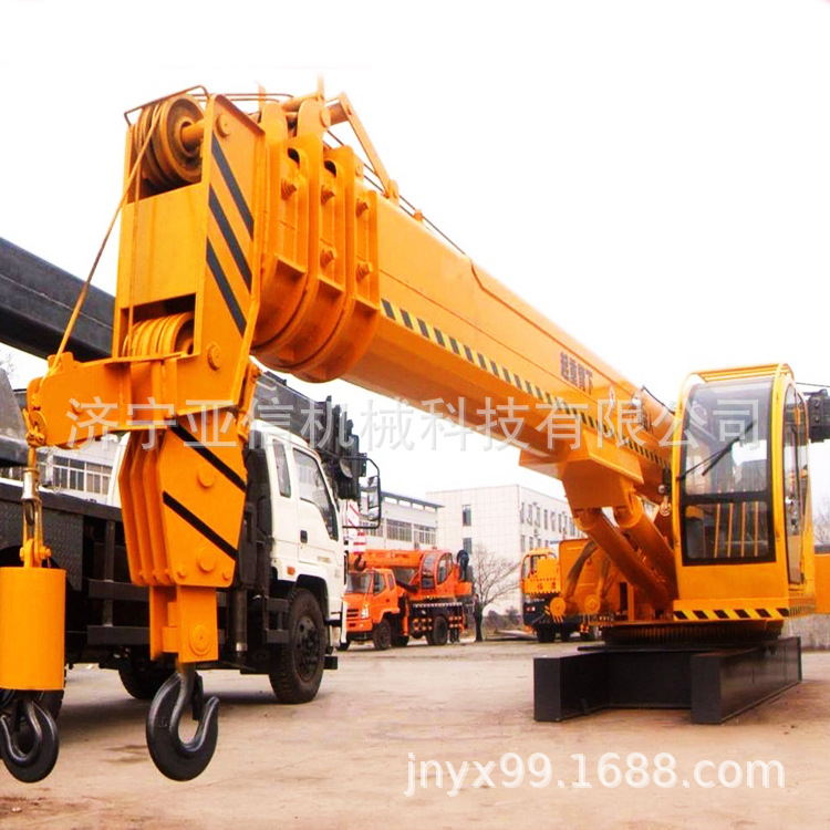 港口码头起重机 3-25吨船用吊机 固定式船用甲板吊 船吊