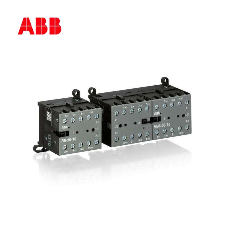 ABB可逆接触器VB系列12A3P三极24V40-450Hz