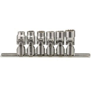 天赋 206S工具1 系列6件套英制12角手动万向套筒组 GENIUS