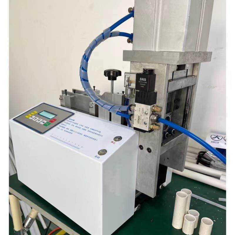 水培架PVC水管硬管PPR样品管定长切管机塑料给水管无尘自动裁切