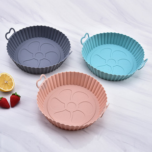 Fryer 空气炸锅垫烤盘托盘硅胶烧烤垫空气炸锅垫Air Silicone