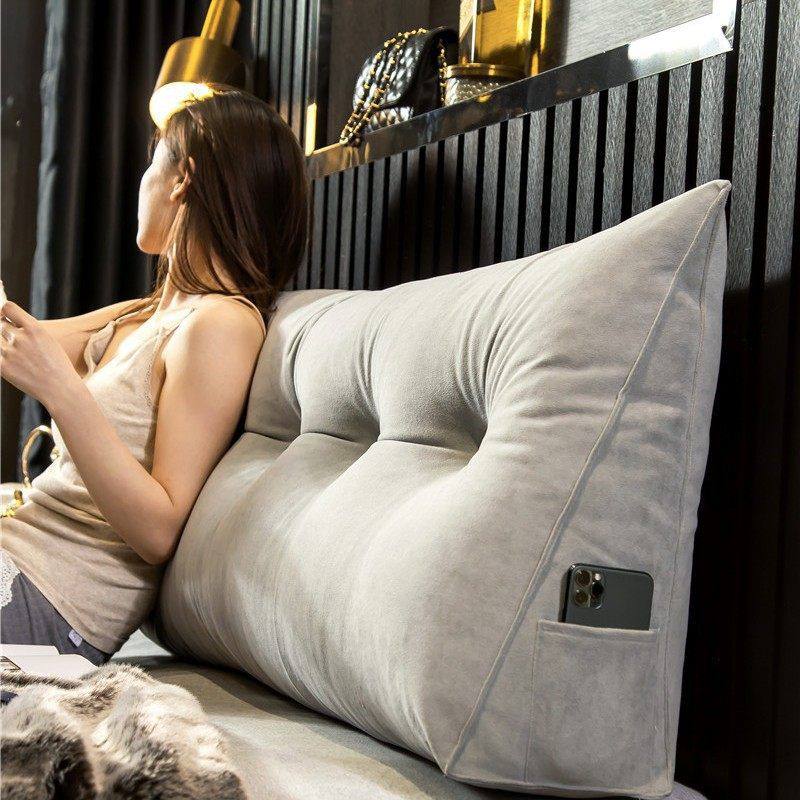 卧室床头三角靠垫床上宿舍靠枕大靠背沙发护腰靠背垫榻榻米软包垫,居家布艺,靠垫/抱枕,淘宝优惠券,粉丝福利购,淘宝优惠卷