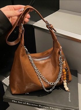 BENL高级感链条腋下包包女2025秋冬新款通勤单肩包时尚百搭