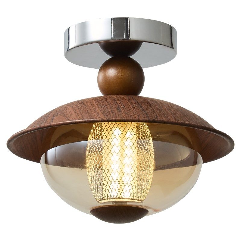 走道吸顶灯中古风覆古入户玄关灯具法式创意飞碟玻璃衣帽间阳台灯,家装灯饰光源,厨卫/阳台/玄关/过道吸顶灯,淘宝优惠券,粉丝福利购,淘宝优惠卷