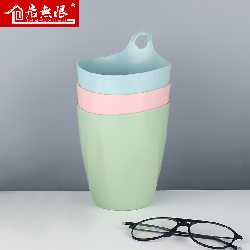 小桌面垃圾桶家用厨房迷你寝室学生书桌宿舍挂式垃圾分类收纳桶子