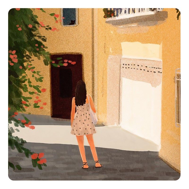 【特惠捡漏】插画师Subin复刻艺术版画清新韩系治愈风景装饰画芯