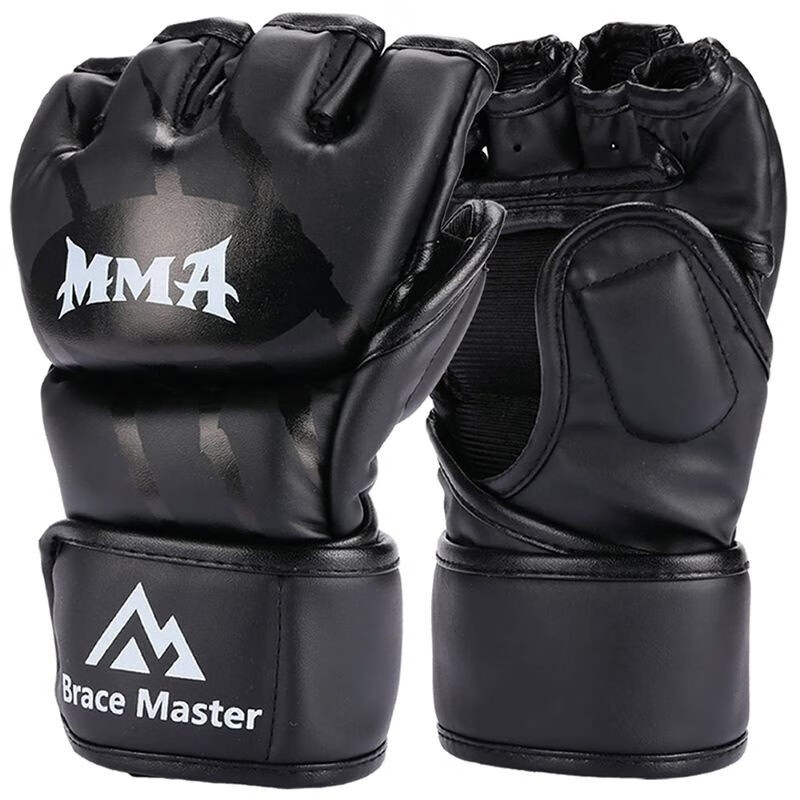 星辉MMA拳击手套半指拳套成人男散打泰拳搏击训练ufc专业女格斗打
