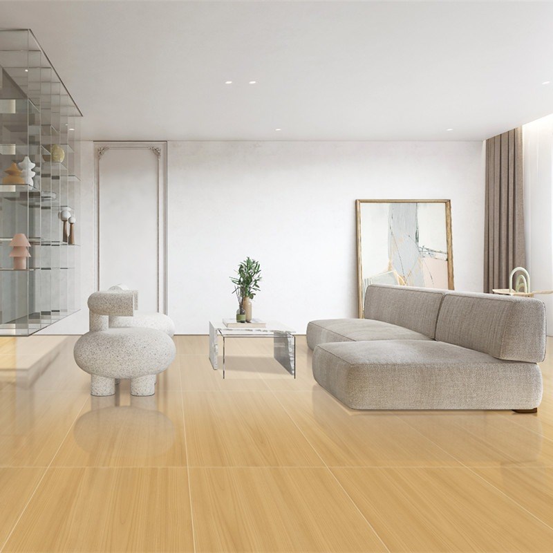 广东木纹砖600x1200客厅全瓷木地板瓷砖全瓷精雕防滑地板砖柔光