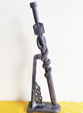 老桃木玄武剑盘龙八卦剑北极真武蛇龟盘龙剑桃木剑盘龙玄武蛇龟剑