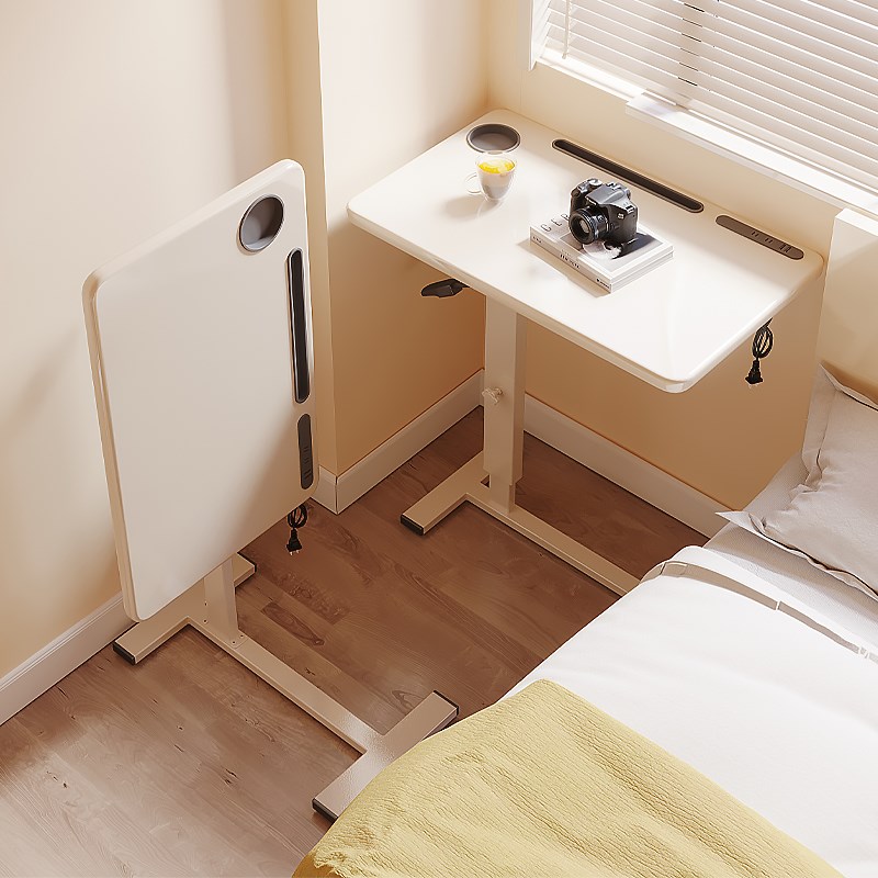 床边桌可移动升降电脑桌客厅沙发边几家用L折叠书桌卧室床上学习