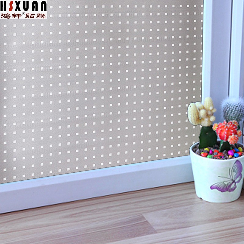 磨砂玻璃贴膜静电贴玻璃门窗贴纸卫生间窗户贴纸窗花纸透光不透明