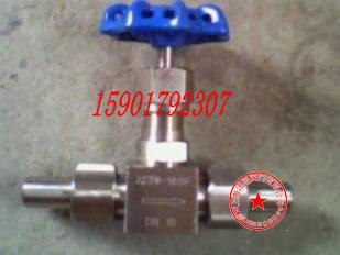 J23W-160P 不锈钢 301 高压针型阀 焊接外螺纹针形截止阀 DN25