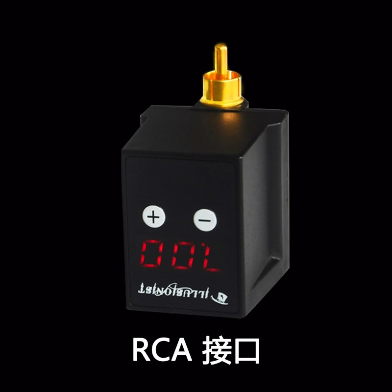 便携式迷你无线充电电源 马达机纹身笔RCA插口DC插口迷你稳压器