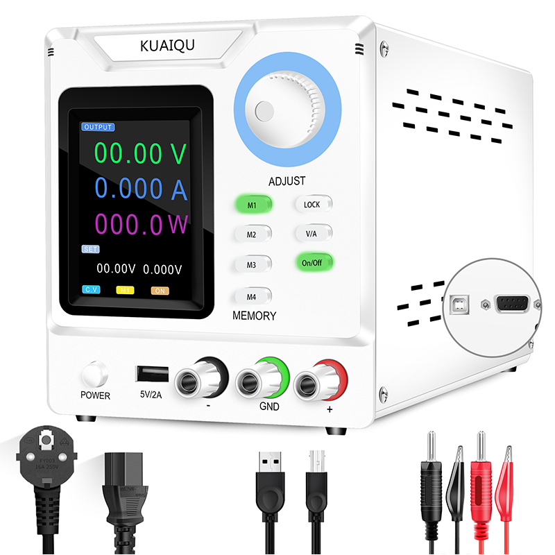 KUAIQU可程式设计直流稳压电源SPPS-D3010程控自动化测试电源60V5