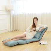 厂家直销 可折叠可拆洗 单人榻榻米飘窗椅 B1懒人沙发床 飘窗沙发